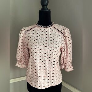 Broadway 38 Small Pink/White Top